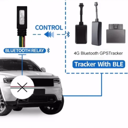 GPS 4G avec Bluetooth RELAY (PREMIUM) et Anti Brouilleur